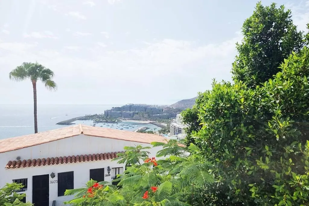 Stylish Bungalow With Sea Views Mogán Prázdninový dům
